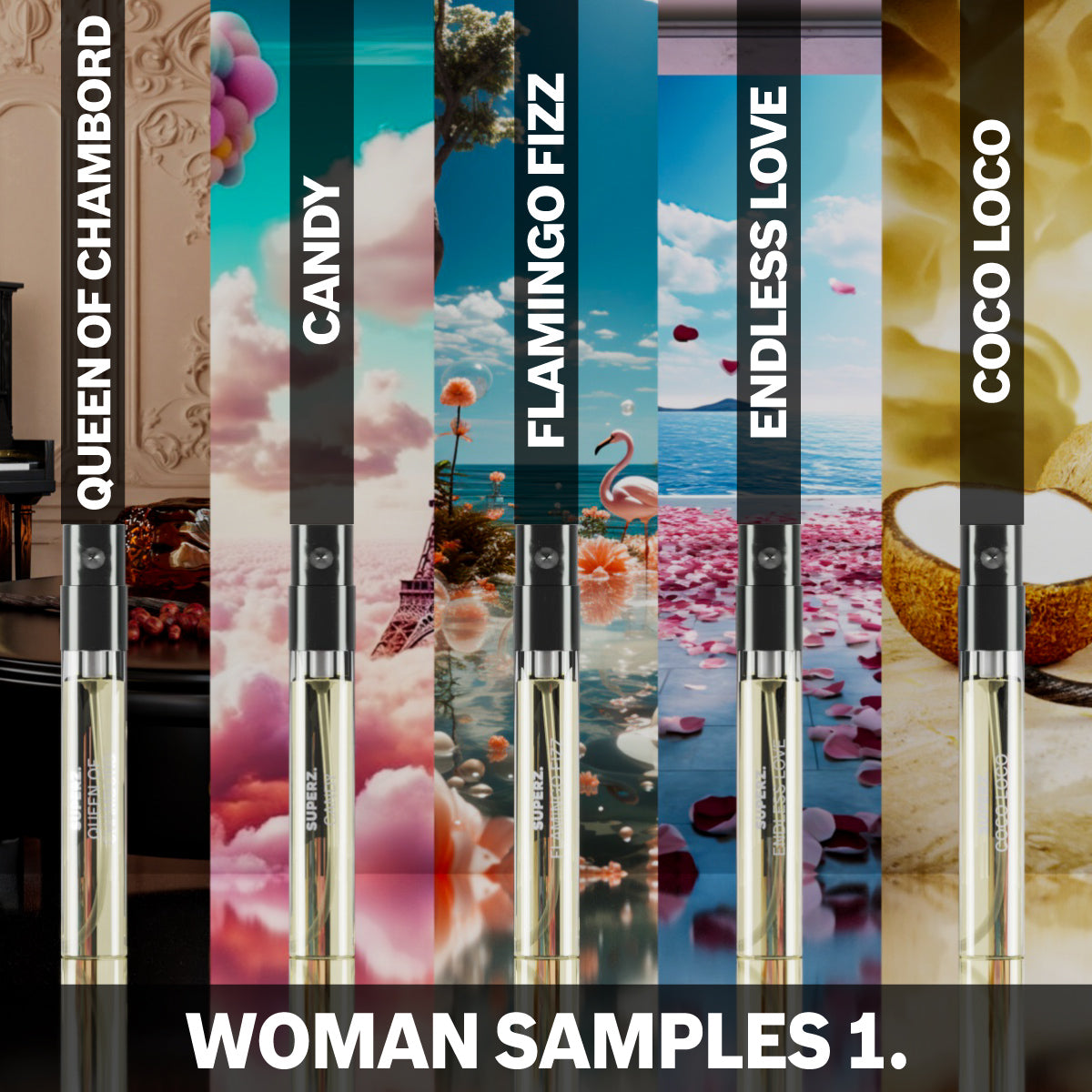 Woman Samples 1. - 5x2 ml Extrait De Parfum