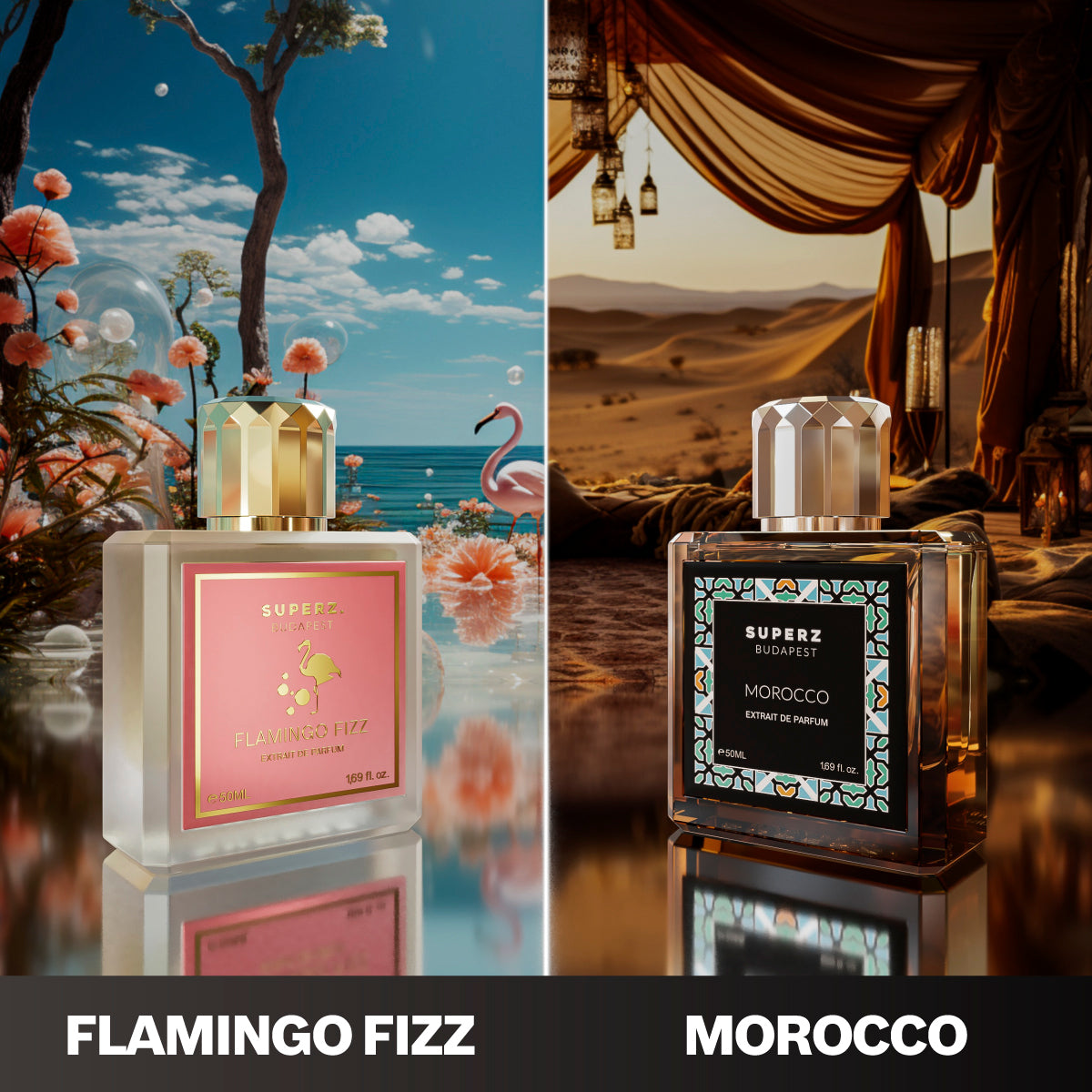 Flamingo Fizz + Morocco - 2x50ml - Pre ženy/Unisex