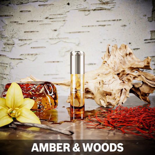 Amber&Woods - 6 ml exklusives 100% Parfümöl - Unisex