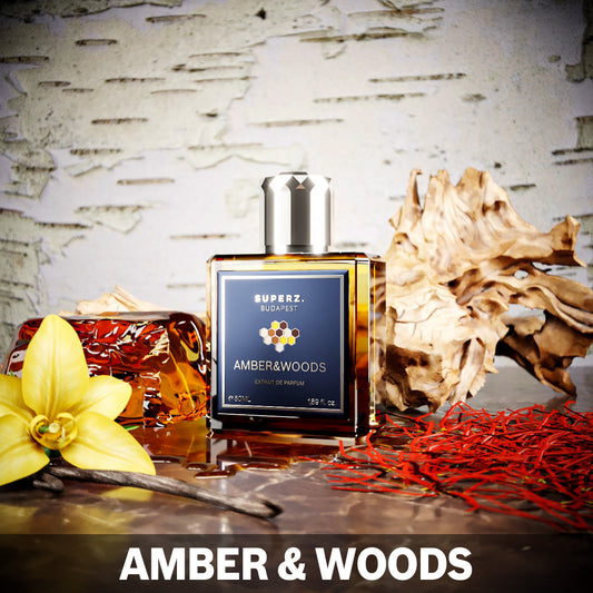 Amber&Woods - 50ml Extrait de Parfum - Unisex