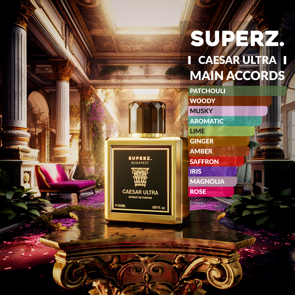 Caesar Ultra - 50 ml Extrait De Parfum - Pre mužov