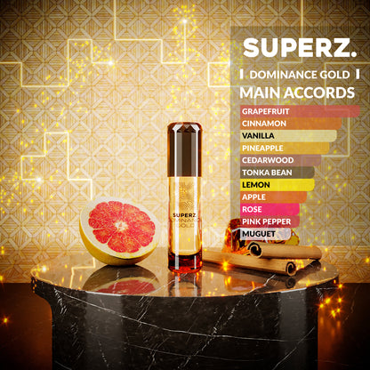 Dominance Gold - 6 ml exklusives 100% Parfümöl - Herren