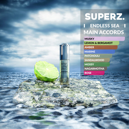 Endless Sea - 6 ml exklusives 100% Parfümöl - Herren