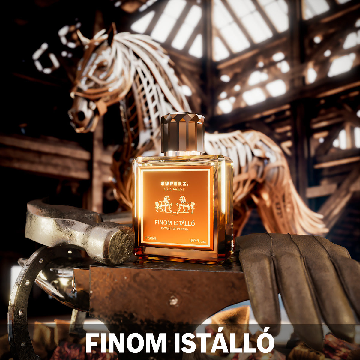 Finom Istálló - 50 ml Extrait de Parfum - Herren