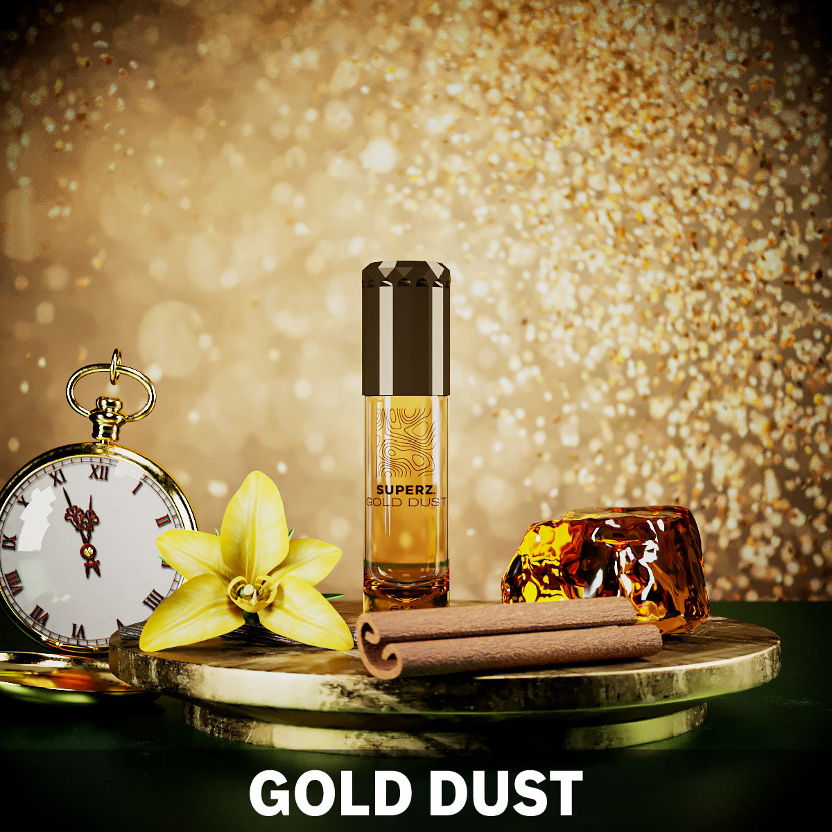 Gold Dust - 6 ml exklusives 100%  Parfümöl - Herren