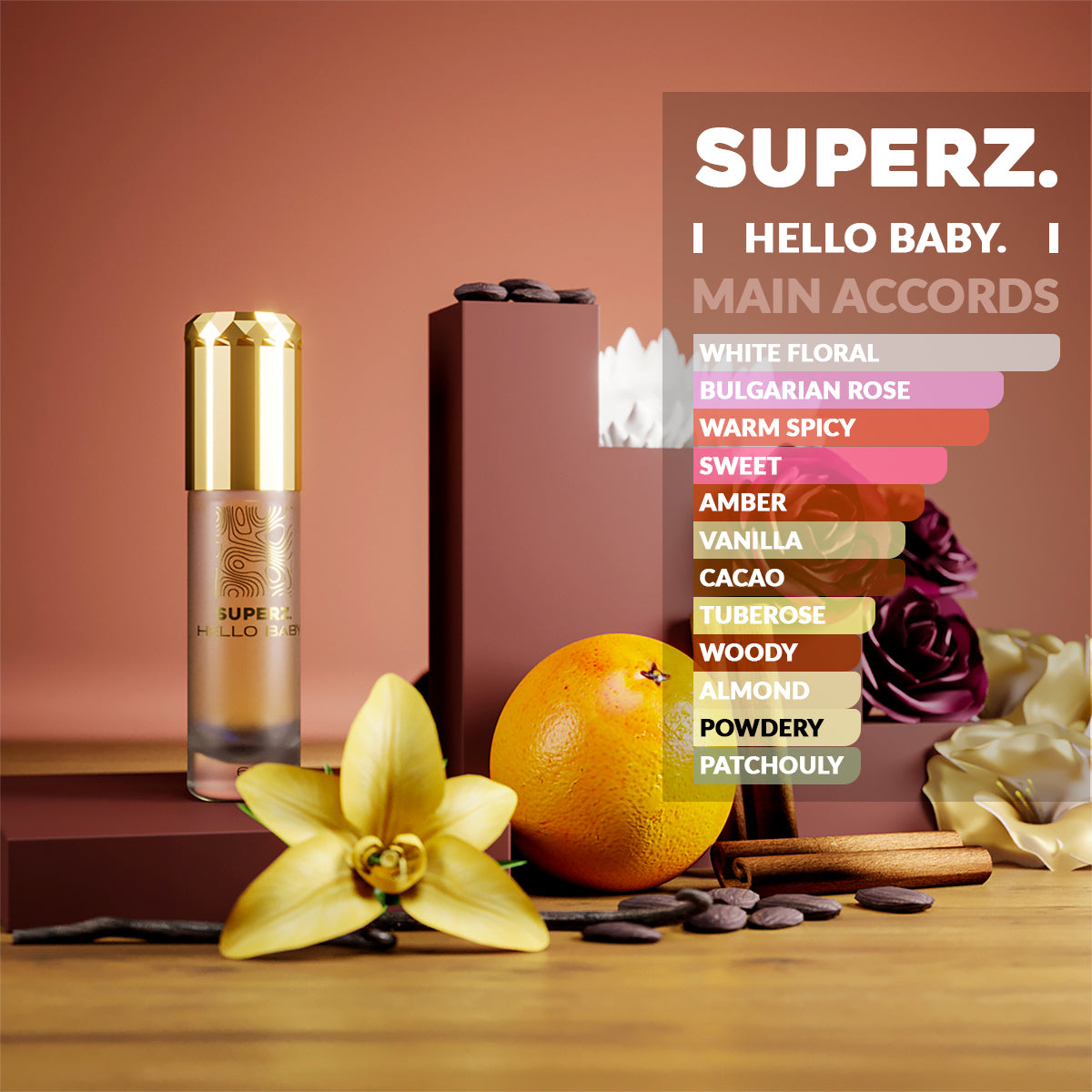 Hello Baby - 6 ml Exkluzívny 100% parfumový olej - Pre ženy