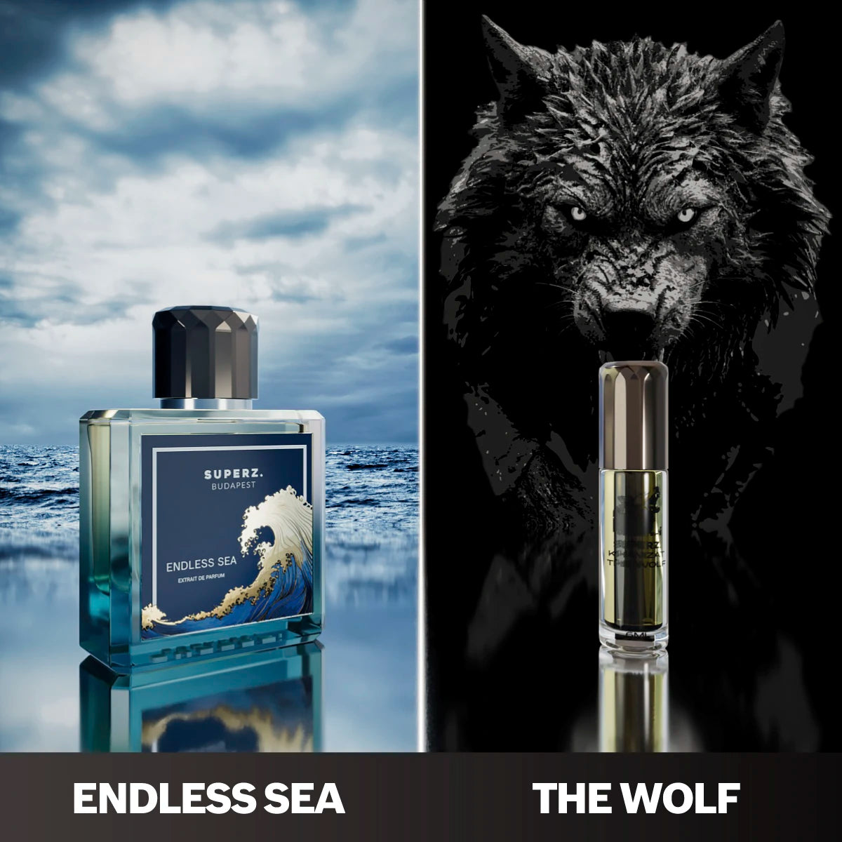 DUO - Endless Sea 50ml + The Wolf 6ml - Man/Unisex