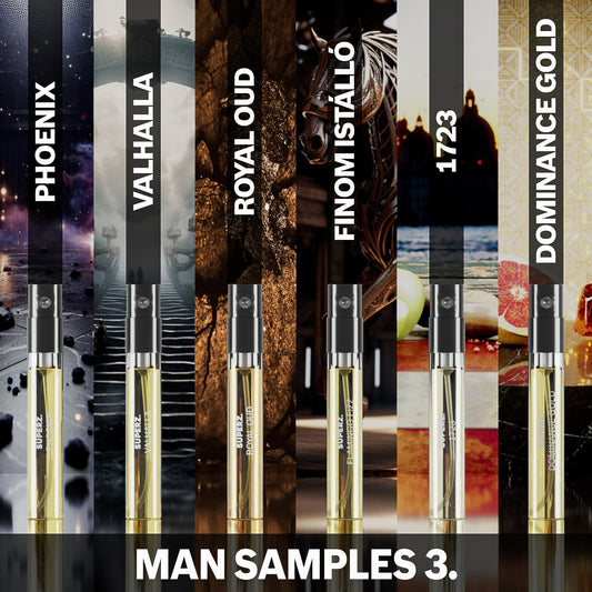 Man Samples 3. - 6x2 ml Extrait De Parfum