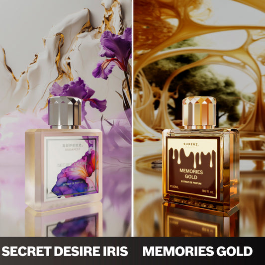 Secret Desire Iris + Memories Gold 2x50 ml Unisex