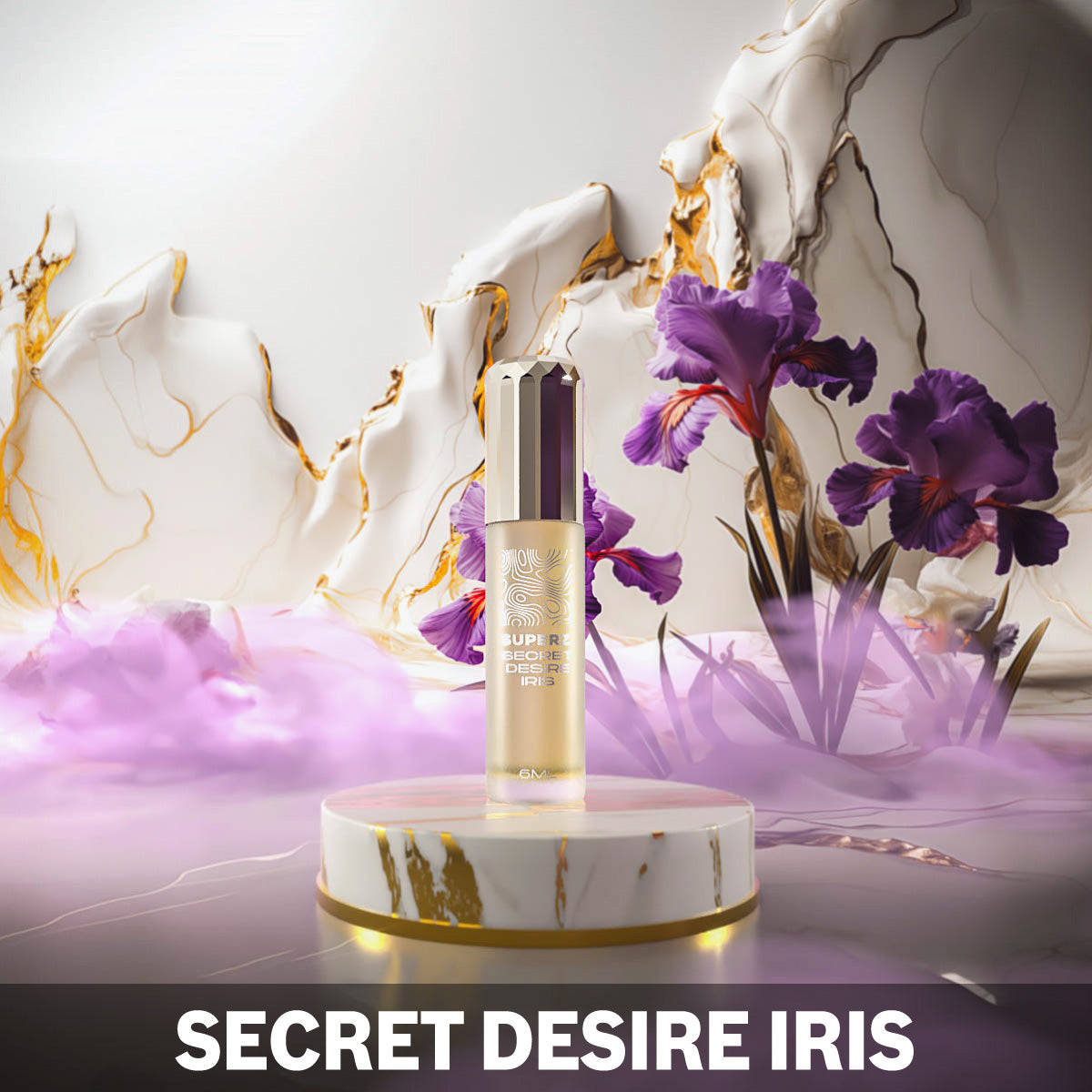 Secret Desire Iris - 6 ml Exkluzívny 100% parfumový olej - Unisex