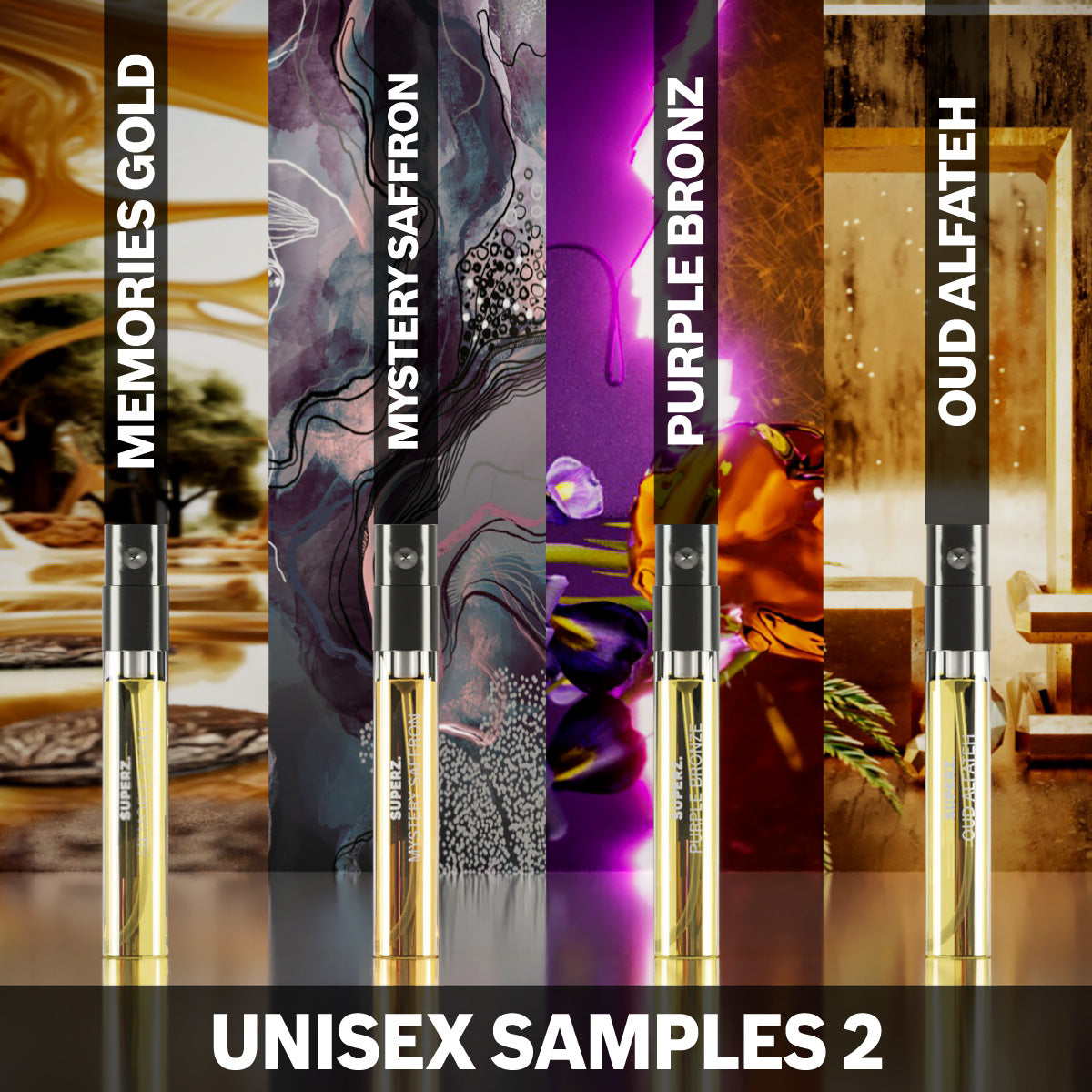 Unisexproben ll. - 4x2 ml Extrait De Parfum