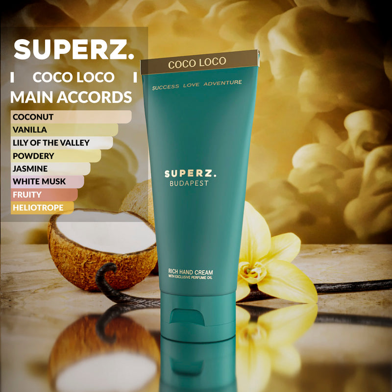 Discover the exotic world of COCO LOCO hand cream!